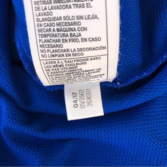 adidas Climalite University of Tennessee Blue long Sleeve Quarter Top L - Picture 12 of 12